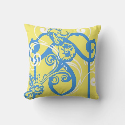 アイアンレースIデコレータ枕 クッション (正面)