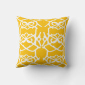 アイアンレースIIIデコレータ枕オレンジ クッション (裏面)