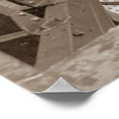 アイアンワーカーエンパイアステート建物1930 ポスター (角)