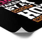 アイアンワーカーガールフレンド建築ウェルダーギフト ポスター (角)