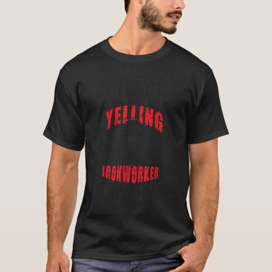 アイアンワーカーボイス鉄工職人1 Tシャツ (正面)