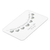 アイアン結婚の6周年記念贈り物 マグネット (左側)