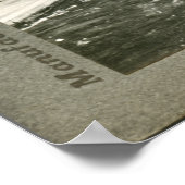 アイアン離れオーボートズザSoo - ヴィンテージ立体視 ポスター (角)