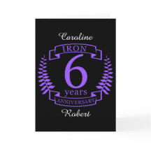 アイアン・ウェディング・アニバーサリー６年