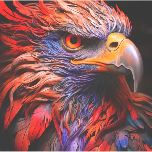 アイアートバード シール (正面)