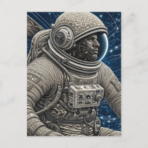 アイアート宇宙飛行士宇宙 ポストカード