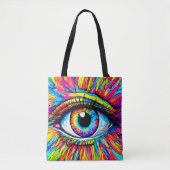 アイア鮮やかート トートバッグ (正面)