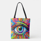 アイア鮮やかート トートバッグ (裏面)