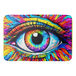 アイア鮮やかート バスマット