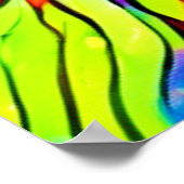 アイア鮮やかート ポスター (角)