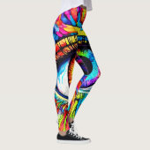 アイア鮮やかート レギンス (右)