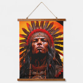 アイインディアンアートワーク 吊り下げ型タペストリー