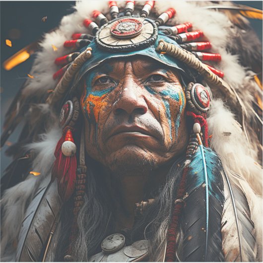 アイインディアン シール (正面)