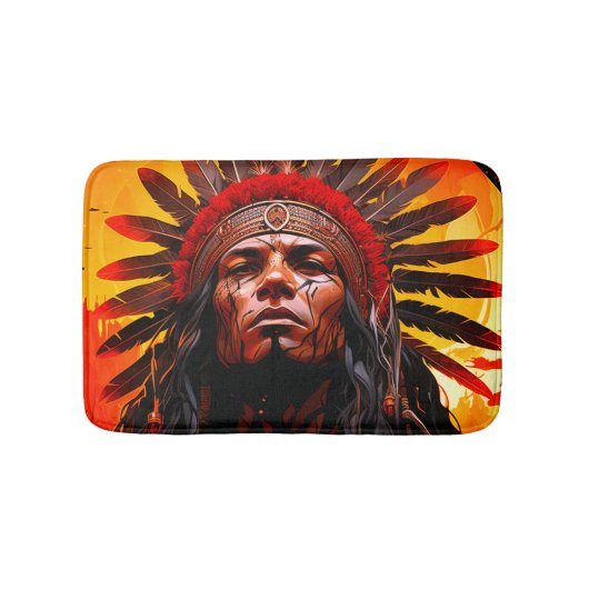 アイインディアン バスマット (正面)