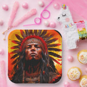 アイインディアン ペーパープレート (パーティー)