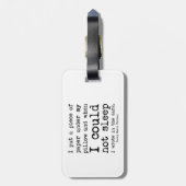 アイイン書ザダークソロー引用文 ラゲッジタグ (裏面縦)