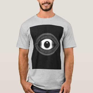 アイイン – ミニマリストSurrealロゴTシャツ Tシャツ
