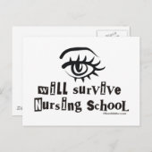 アイウィル生き延び看護学校 ポストカード (正面/裏面)