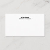 アイウェア店 名刺 (裏面)