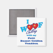 アイウォフプチバセットグリフォンベンディーン マグネット (正面/裏面)