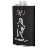 アイウォークビニール包まれたフラスコ フラスク (左)