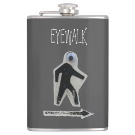 アイウォークビニール包まれたフラスコ フラスク