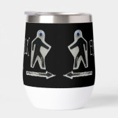 アイウォークワインタンブラー (右面)