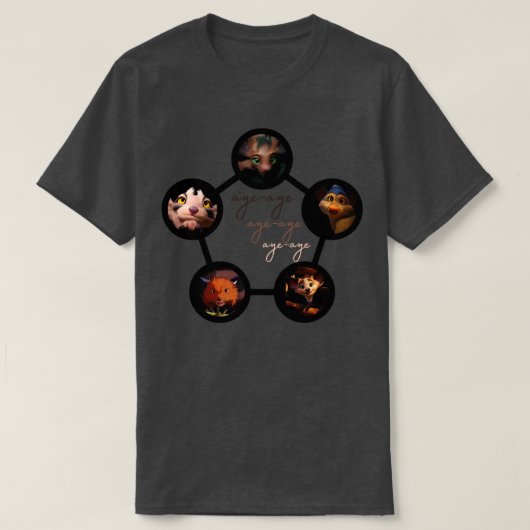 アイエアイ1 Tシャツ (デザイン正面)