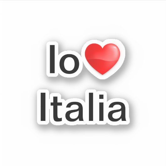 アイオアミイタリア シール (正面)