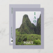 アイオバレーマウイ葉書 ポストカード (正面/裏面)