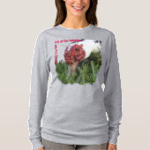 アイオブザアヒルクローズアップ写真カスタム Tシャツ (正面)