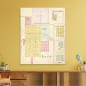 アイオラ、トーランス、ケロッグ、カンザス キャンバスプリント (インサイチュ (リビング))