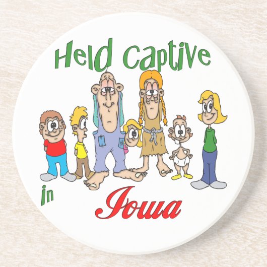 アイオワおもしろいトレーラーパークサンドストーンコースター コースター (正面)