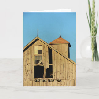 アイオワからの挨拶 カード