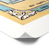 アイオワとネブラスカの土地広告1872 ポスター (角)