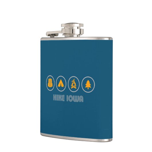 アイオワのハイク フラスク (左)