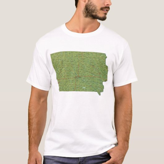 アイオワのワイシャツ Tシャツ (正面)