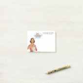 アイオワの学校の心理学者は最も最高のです(ポスト・イット) ポストイット (デスク上)