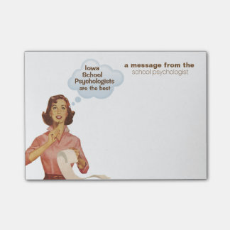 アイオワの学校の心理学者は最も最高のです(ポスト・イット) ポストイット