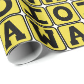 アイオワの州のIowan Hawkeyeデモインのシーダーラピッズ ラッピングペーパー (ロールコーナー)