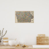 アイオワの断面図 ポスター (キッチン)