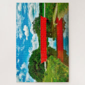 アイオワの橋が大好き。 ジグソーパズル (縦)