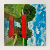 アイオワの橋が大好き。 ジグソーパズル (横)