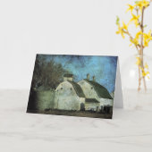 アイオワの納屋7 カード (黄色い花)