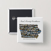 アイオワの裁判所のプロジェクト 缶バッジ (正面&裏面)