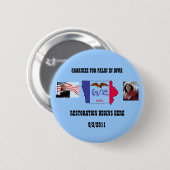 アイオワのPalinのために組織して下さい 缶バッジ (正面&裏面)