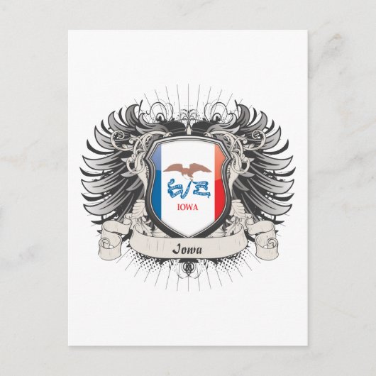 アイオワクレスト ポストカード (正面)