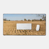 アイオワコーンフィールド自然景観パノラマ写真 デスクマット (キーボード&マウス)
