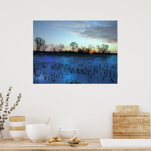 アイオワサンライズ ポスター (キッチン)