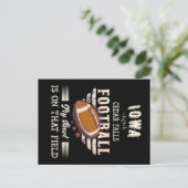 アイオワシダー秋アメリカンフットボール ポストカード (スタンド正面)